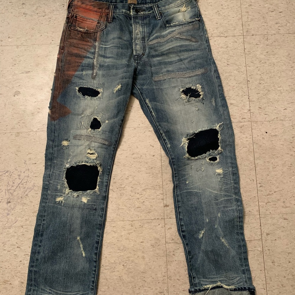 Light-Faded Blue Prps Jeans